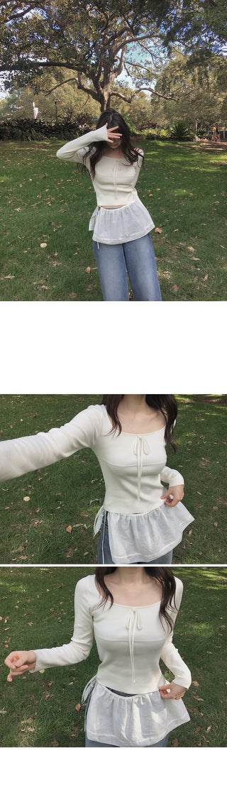 Slim Ribbon Knit
