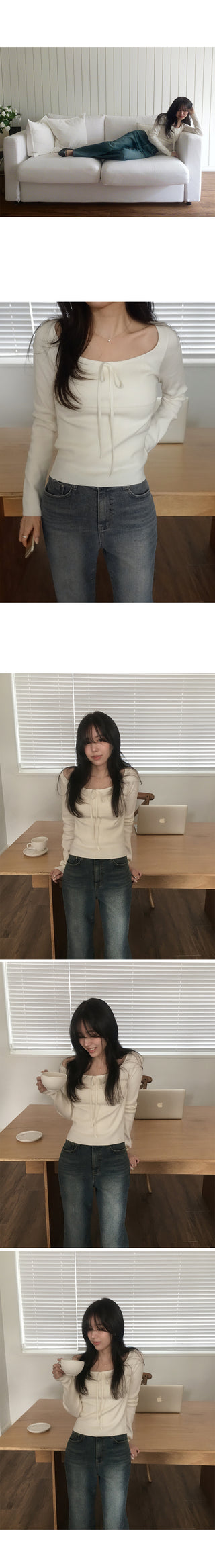 Slim Ribbon Knit