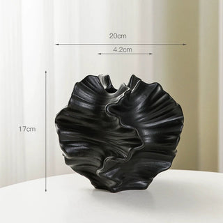 Minimalist Coral Ceramic Vase