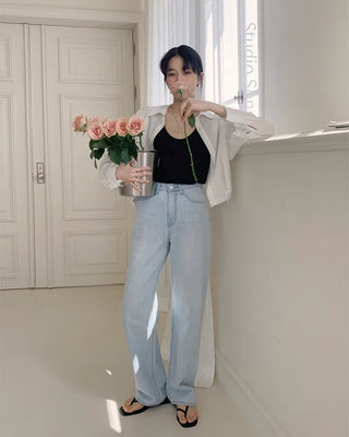 (basic/long) Summer Fit Denim Pants - 4 sizes