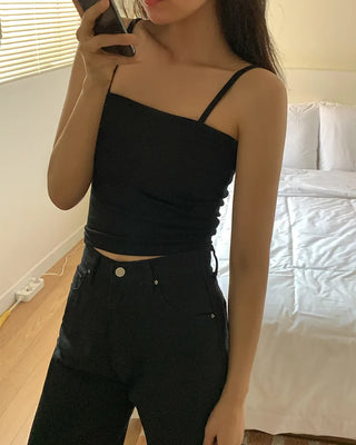 Span Square Layered Basic Sleeveless