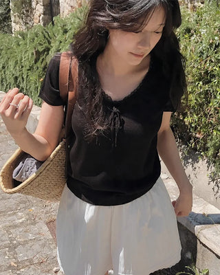 Ribbon Lace Summer Knit
