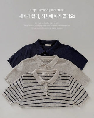 [3 colors] Summer Color Knit