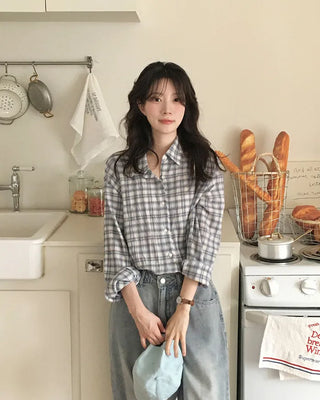 Summer check shirt