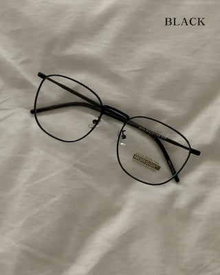 Vintage Simple Silver Glasses