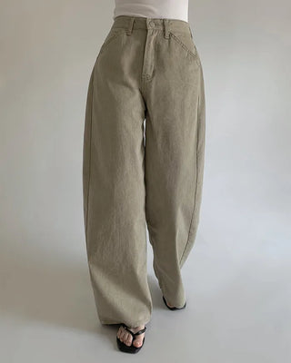 Summer wide chino pants