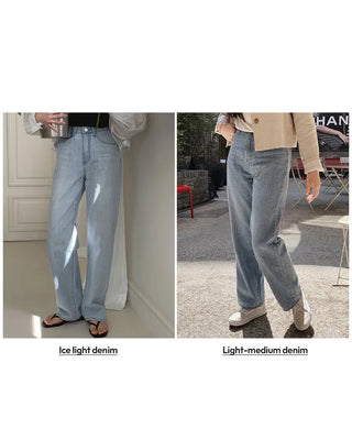 (basic/long) Summer Fit Denim Pants - 4 sizes
