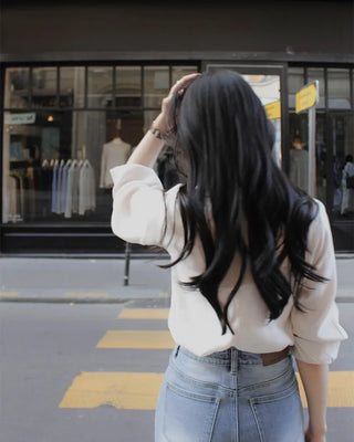 Standard tie blouse