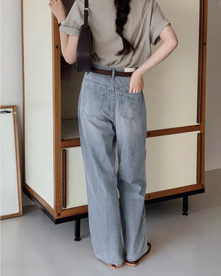 (basic/long) Summer denim pants - 3 colors