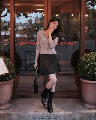 Slim Rib Cardigan - 4 Colors