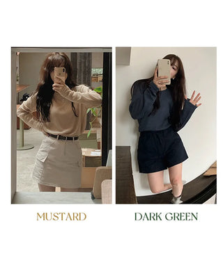 Loose knit top - 7 colors