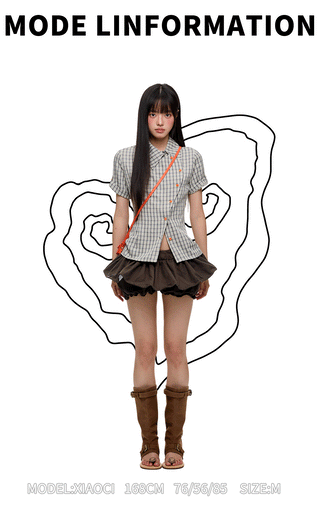 [JIKOO] tight waist top