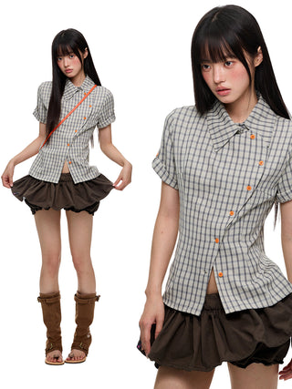 [JIKOO] tight waist top