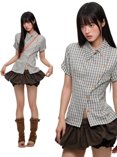 [JIKOO] tight waist top