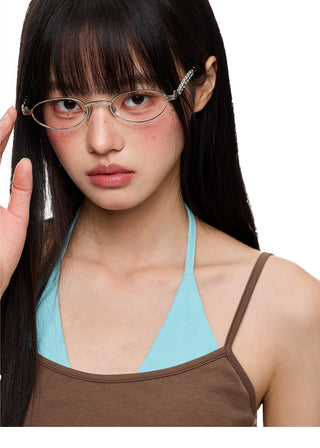 [JIKOO] halter spaghetti top