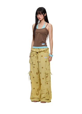 [JIKOO] halter spaghetti top