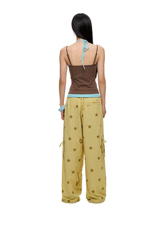 [JIKOO] halter spaghetti top
