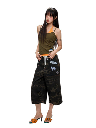 [JIKOO] halter spaghetti top
