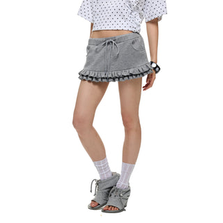 [JIKOO] frill leggings