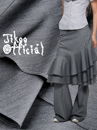 [JIKOO] pleated suit pants