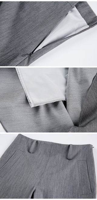 [JIKOO] pleated suit pants