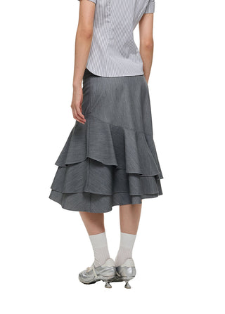 [JIKOO] pleated suit pants