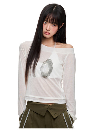 [JIKOO] sun protective blouse