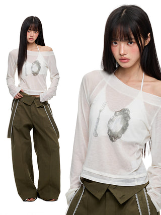 [JIKOO] sun protective blouse
