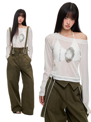 [JIKOO] sun protective blouse