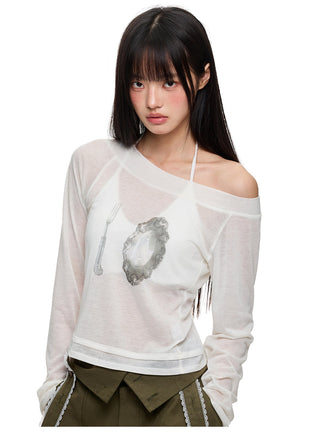 [JIKOO] sun protective blouse