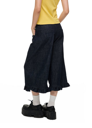 [JIKOO] pleated overall pants