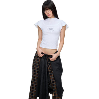 [JIKOO] puppy print top