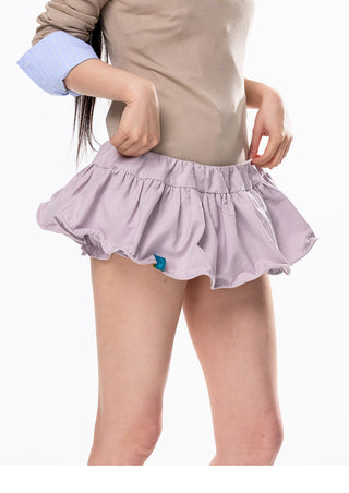 [JIKOO] pleated short skirt