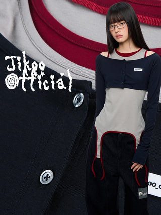 [JIKOO] bandage dress set