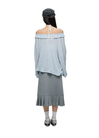 [JIKOO] pattern print blouse