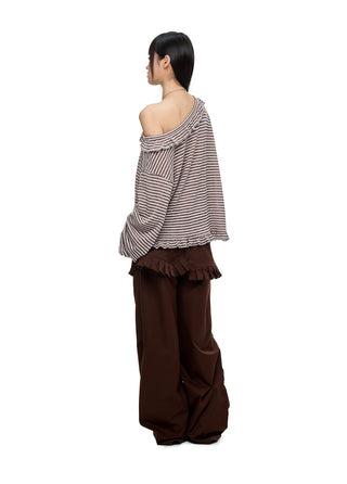 [JIKOO] pattern print blouse