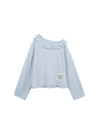[JIKOO] pattern print blouse