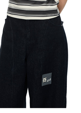 [JIKOO] vintage flip jeans