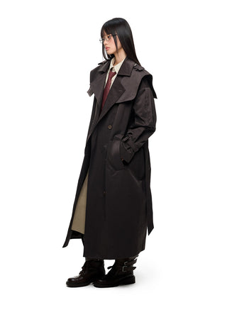 [JIKOO] double breasted coat