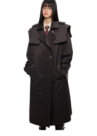 [JIKOO] double breasted coat