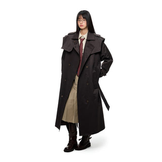 [JIKOO] double breasted coat