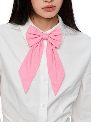 [JIKOO] butterfly bow blouse