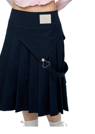 [JIKOO] multi-pocket coat