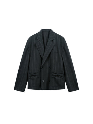 [JIKOO] gray suit jacket