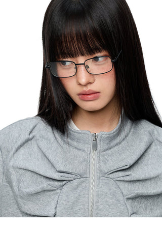 [JIKOO] peplum sweater top
