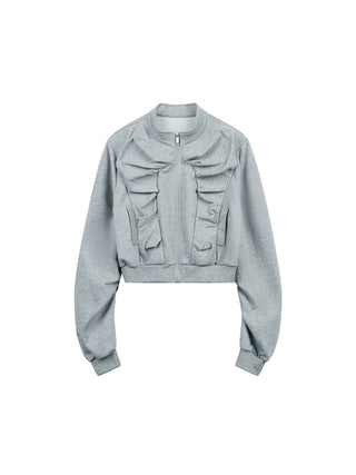 [JIKOO] peplum sweater top