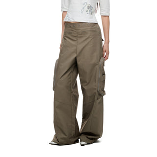[JIKOO] rivet cargo pants