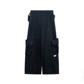 [JIKOO] multi-pocket cargo pants