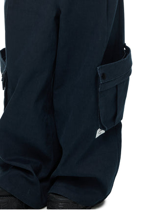 [JIKOO] multi-pocket cargo pants