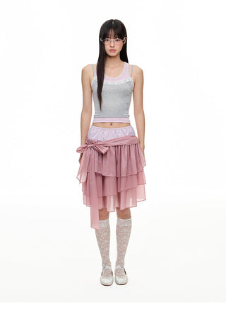 [JIKOO] rhinestone camisole top